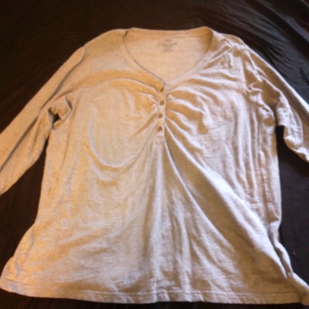 Nice Faded glory grey shirt